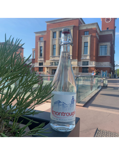 Bouteille eau Montrouge  Amusant
