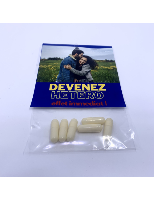 DEVENEZ HETERO - PLACEBO