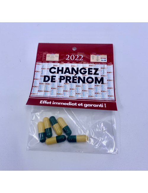 CHANGEZ DE PRENOM - Placébo