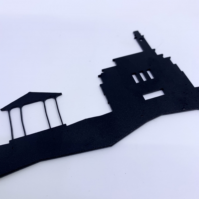 le kiosque de Montrouge sur la skyline