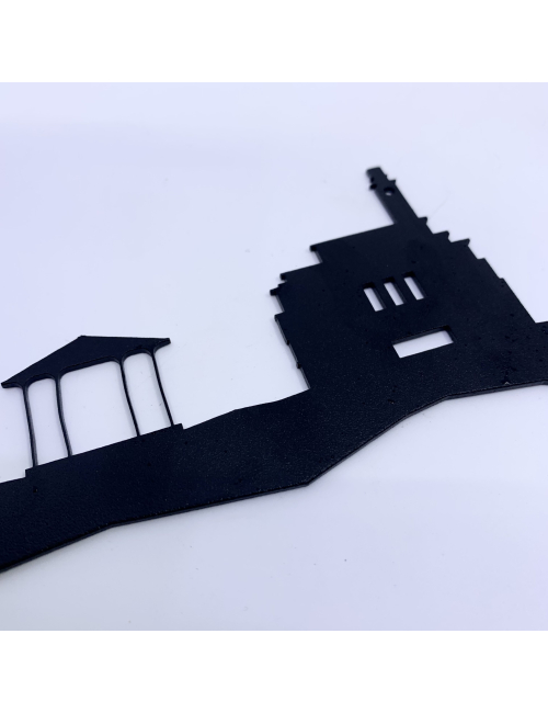 le kiosque de Montrouge sur la skyline