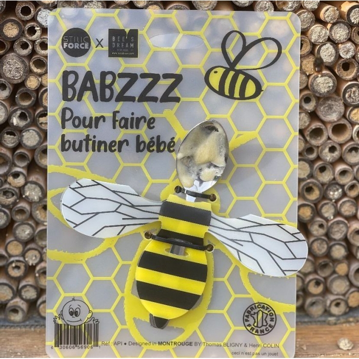 BABZZZ - la cuillère pour faire butiner bébé !