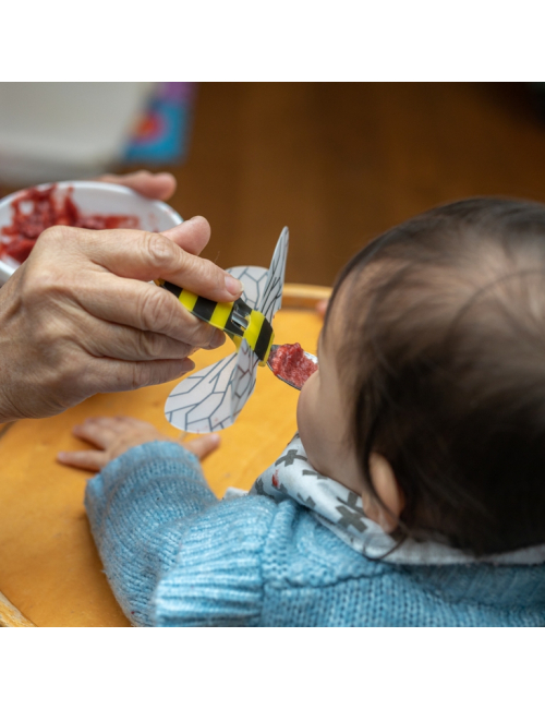 BABZZZ - la cuillère pour faire butiner bébé !