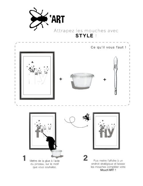 MOUCH'ART - 8 pièges à mouches artistiques !