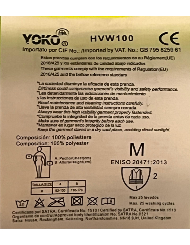 GILET PROVOK Made In Montrouge Transport