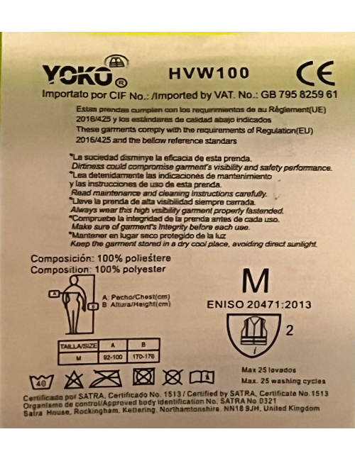 GILET PROVOK Made In Montrouge Transport