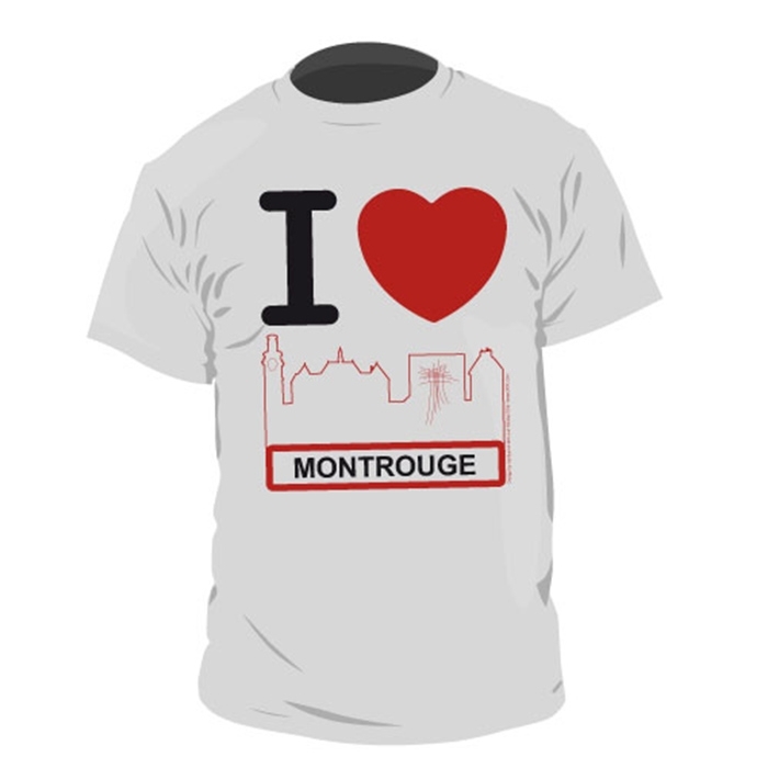 T-Shirt "I Love Montrouge"