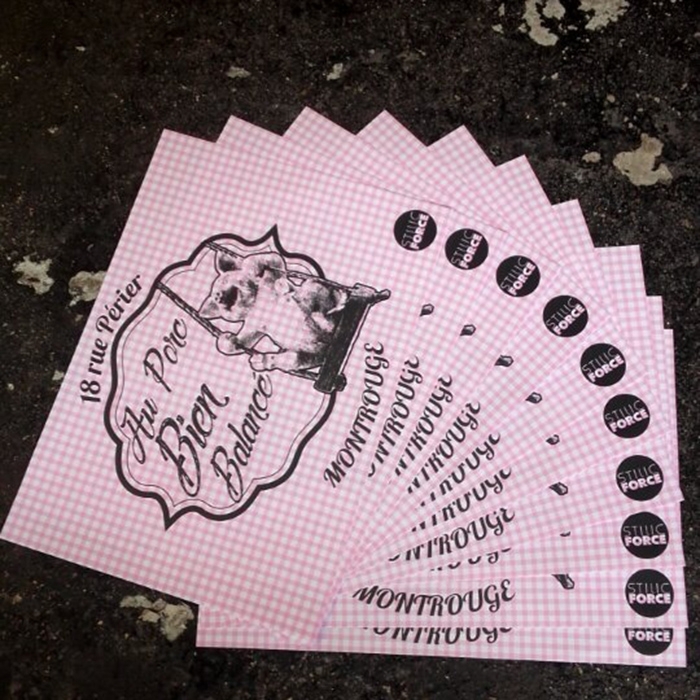 AU PORC BIEN BALANCE By Stilic Force Decoration