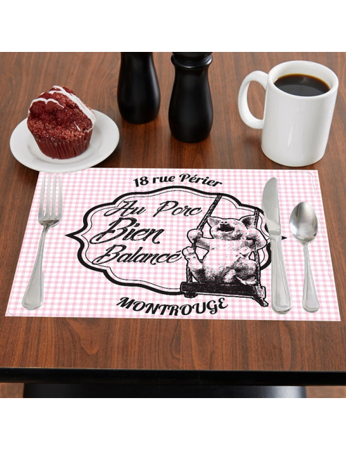 AU PORC BIEN BALANCE By Stilic Force Decoration