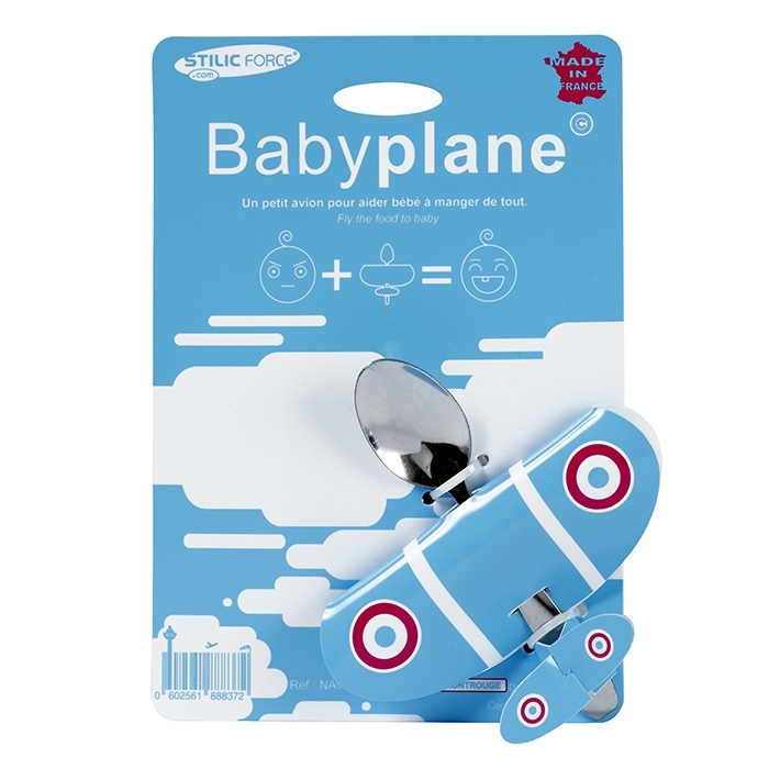 Babyplane - la Cuillère avion ultime. By Stilic Force Enfants