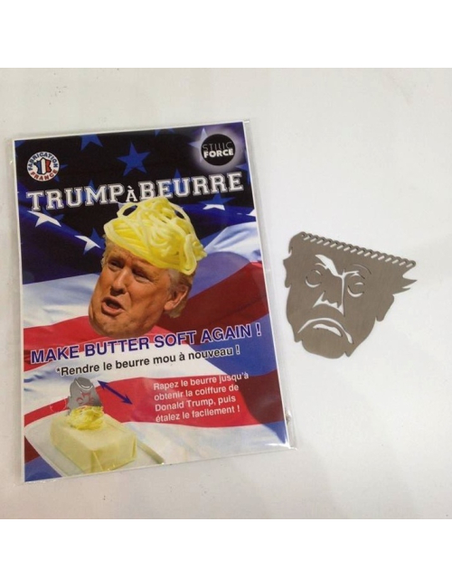 La Trump à beurre dans son packaging