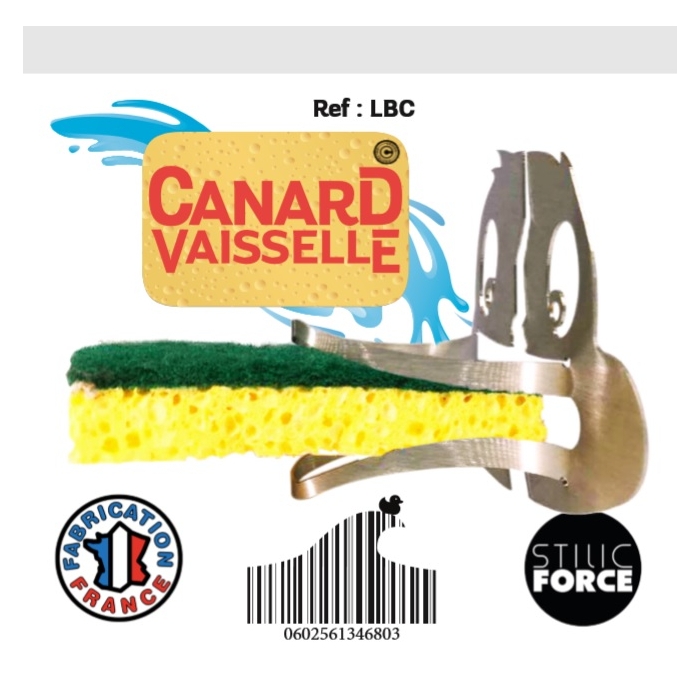 CANARD VAISSELLE By Stilic Force Nouveautés