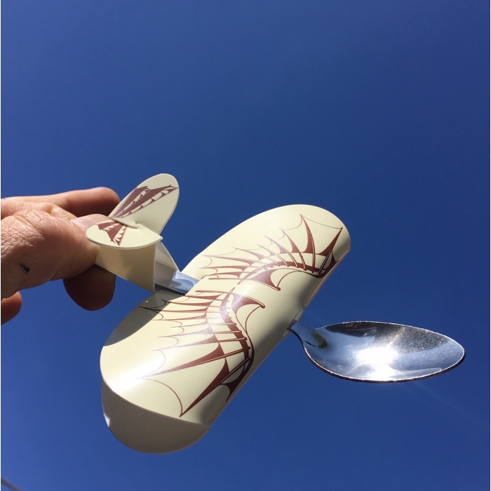 Babyplane - la Cuillère avion ultime. By Stilic Force Enfants