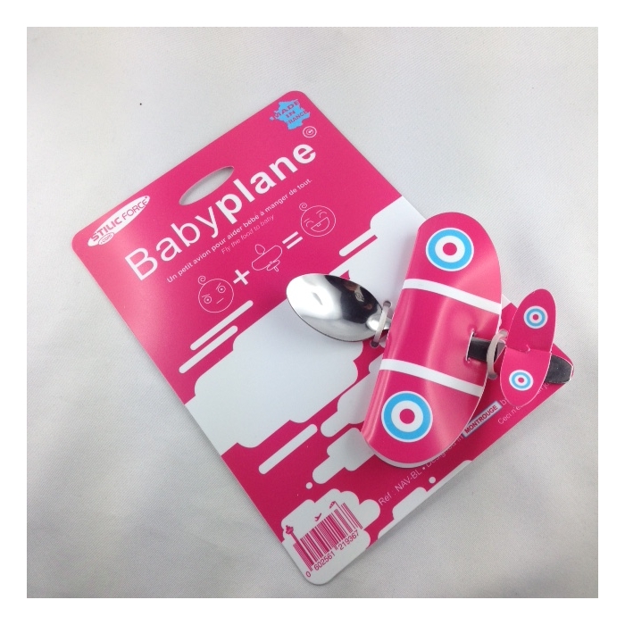 Babyplane - la Cuillère avion ultime. By Stilic Force Enfants