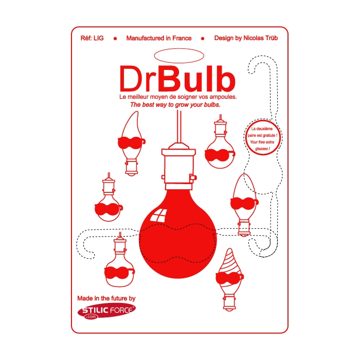 DrBulb - Lunettes ampoules By Stilic Force Decoration