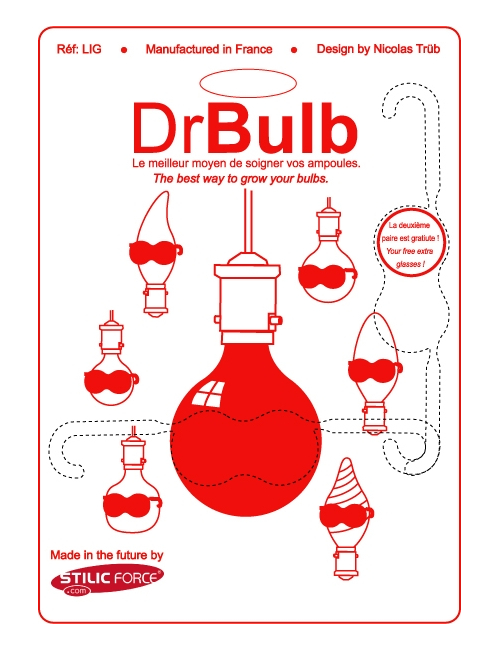 DrBulb - Lunettes ampoules By Stilic Force Decoration