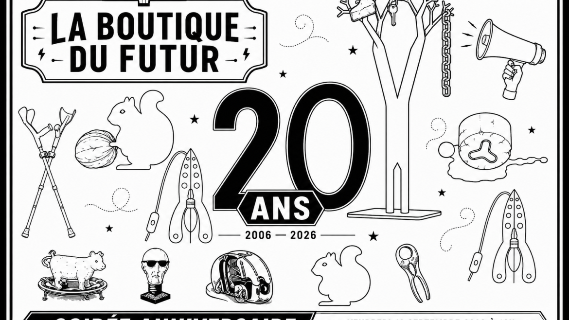 Les 20 ans de la boutique du futur  !