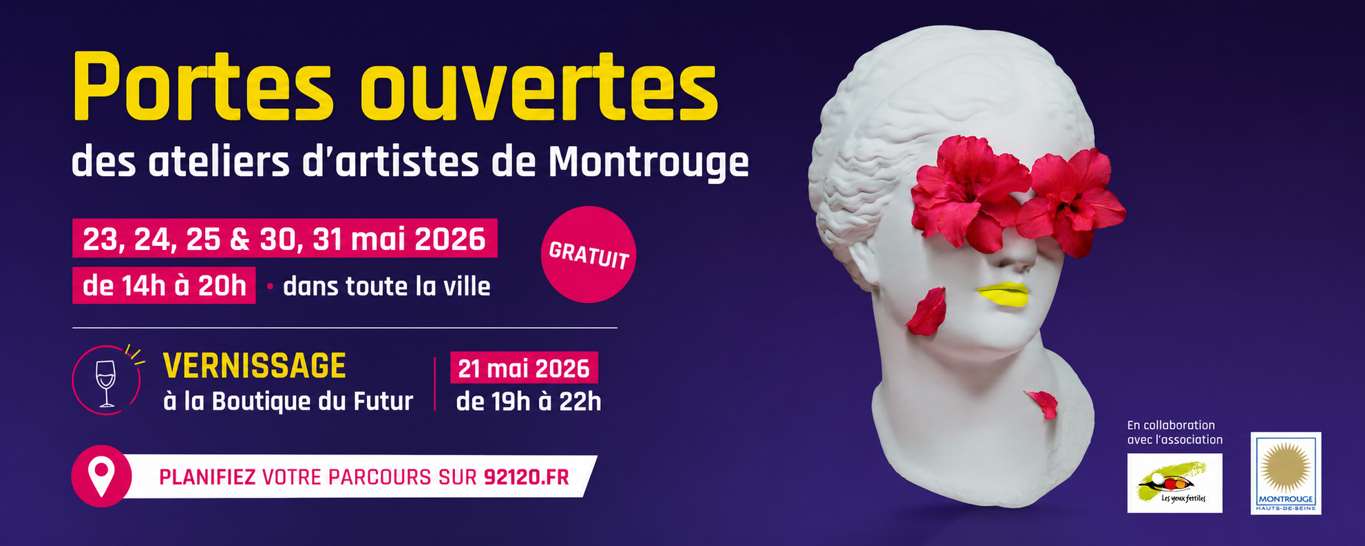 Le HOT DON présenté en vedette aux Ateliers Porte Ouvertes de Montrouge.