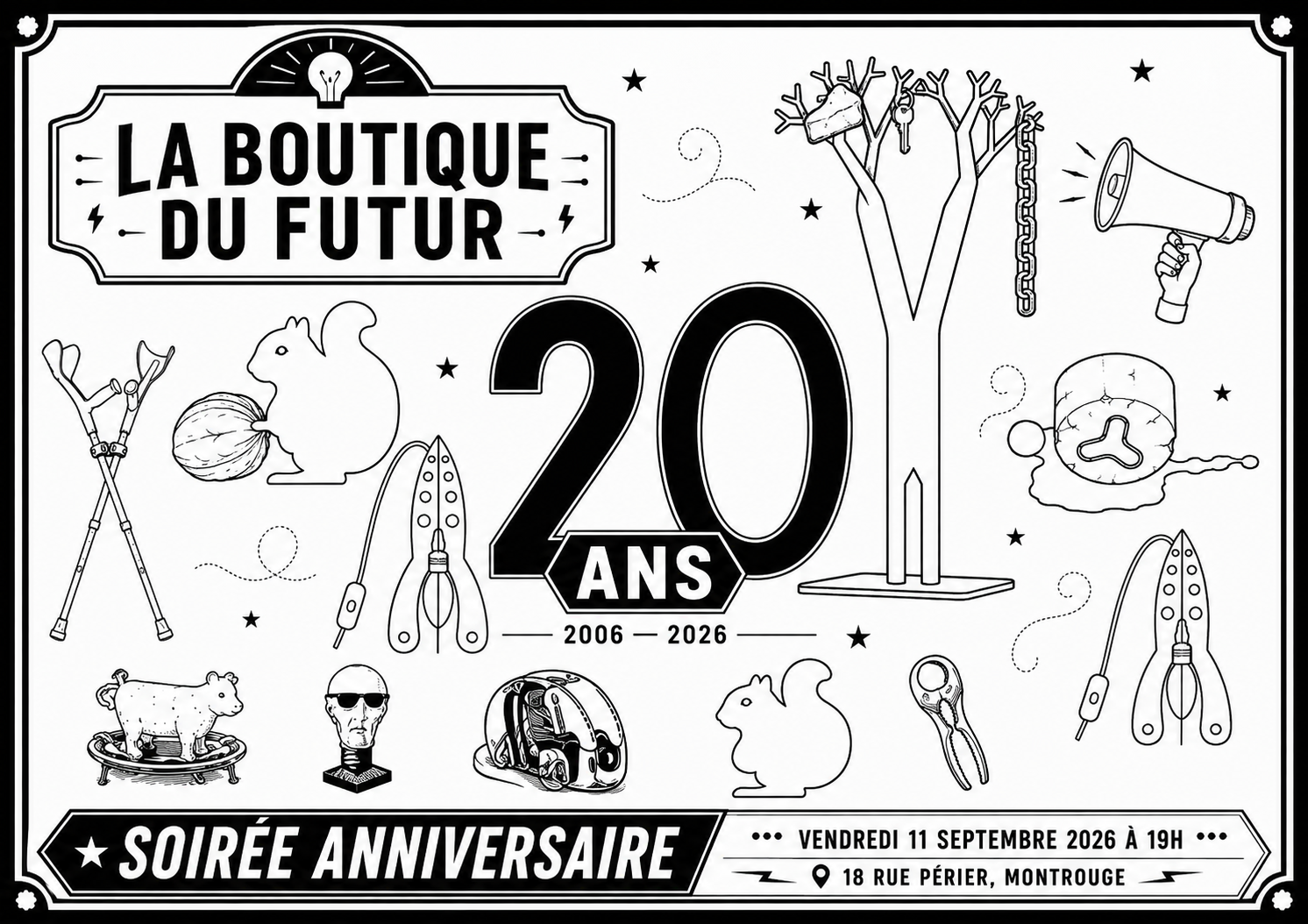 Les 20 ans de la boutique du futur  !
